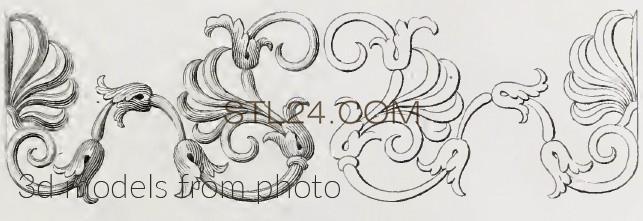 Фризы (FRIESE_1319 -  | 3D model 3DSMAX / OBJ / STL) 3D модель для ЧПУ станка